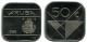 50 CENTS 1988 ARUBA Moneda (From BU Mint Set) #AH056.E - Aruba