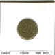 20 SENTI 1996 ESTLAND ESTONIA Münze #AS682.D - Estonie