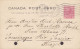 Canada Postal Stationery Ganzsache Entier 2c. GV. HAMILTON Ontario 1921 RIO DE JANEIRO Brazil SCARCE Destination !! - 1903-1954 Könige