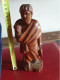 Delcampe - Statuette Sculptée En Palissandre Madagascar Avaratsena - Bois