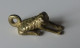 Pendentif En Bronze Béninois. Grenouille ? Frog ? Frosch ? Batracien ? Bénin (ex Dahomey) Bijou Jewel. Longueur 4cm Toad - Volksschmuck