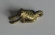 Pendentif En Bronze Béninois. Grenouille ? Frog ? Frosch ? Batracien ? Bénin (ex Dahomey) Bijou Jewel. Longueur 4cm Toad - Ethnics