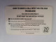 GREAT BRITAIN   20 UNITS   / EURO COINS/ BILJET 500 EURO    (date 09/98)  PREPAID CARD / MINT      **13302** - Collections