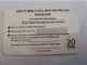 GREAT BRITAIN   20 UNITS   / EURO COINS/ BILJET 100 EURO    (date 09/ 98)  PREPAID CARD / MINT      **13308** - Collections