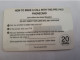 GREAT BRITAIN   20 UNITS   / EURO COINS/ BILJET 100 EURO    (date 09/ 98)  PREPAID CARD / MINT      **13308** - Verzamelingen