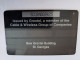 GRENADA  $ 10,- GPT GRE-5A  NEW GRENTEL BUILDING    MAGNETIC    Fine Used Card    **13321 ** - Grenada