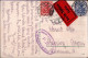 ! Eilbotenkarte Barr Im Elsaß, Germania Frankatur, Zensurstempel Strassburg, Censure, 1915, Eisernes Kreuz, Militär 1.WK - Covers & Documents