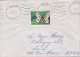 Greece TAGE BIE Moltkesvej København F. RODOS  1981 Cover Brief Denmark Butterfly Schmetterling Papillon (2 Scans) - Usati