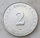 Jeton De 2 € Du Casino De Granville - Manche - Normandie - Euro - Casino Token - Casino