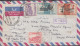 1963. PAKISTAN. VERY UNUSUAL CENSORED Cover BY AIR MAIL To Jeddah (Saudi Arabia) WITH 7 P... (Michel 166+169) - JF439809 - Pakistan
