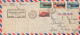 LETTRE. NOUVELLE CALEDONIE. NOUMEA 1949. PAR AVION. 1° VOYAGE REGULIER NOUMEA-PARIS - Brieven En Documenten