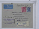 BR18 INDIA  BELLE LETTRE RARE 1937 AIR MAIL  BOMBAY  A  L HOTEL CRILLON  PARIS +CACH. CIRE ROUGE  +AFF. PLAISANT+ - 1936-47 King George VI