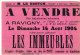 VP21.962 - 1904 - Affiche 29 X 40 - Etude Me LE BRETON, Notaire à RAVIGNY - Vente D'immeubles Situés à GANDELAIN - Afiches