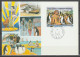 TAAF N° 399/402 COLLECTION JEUNESSE SUR 4 CARTES MAXIMUM - FDC