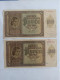 Croatie 2 Billets De 1000  Kuna 1941 - Croatie