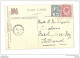 Warwick Queensland POSTMARK + 2X QUEENSLAND STAMPS ON OLD PC TUCK POSTCARD Australia - Altri & Non Classificati