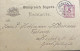 Postkaart Van Jungoldstadt Naar Hochst 1889 - Sonstige & Ohne Zuordnung