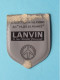 RODEZ ( Chocolat LANVIN ) Blason > Villes De FRANCE ( 5 X 4 Cm. ) ! - Schokolade