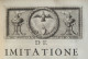 [Thomas A Kempis] - De Imitatione Christi 1674 - Tot De 18de Eeuw
