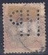 Dänemark 1912 - FM Mit Aufdruck, Nr. 61, Gestempelt / Used Und Perfin - Used Stamps