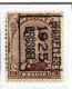 Préo Typo N° 109A Et 109B - Typo Precancels 1922-26 (Albert I)