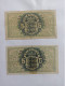2 Billets Danemark 5 Kroner 1942 Et 1943 - Dänemark