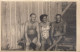 Nude Men & Woman In Bathing Suits Suntanning Sunbathing Original Old Photo  - Non Classés
