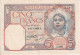 BILLETE DE ARGELIA DE 5 FRANCS DEL 17-1-1928 EN CALIDAD EBC (XF) (BANKNOTE) - Algeria