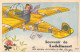 BELGIQUE - Lodelinsart - Souvenir De Lodelinsart - Un Avion Survolant La Plage!! - Carte Postale Ancienne - Sonstige & Ohne Zuordnung