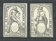 ESPANA Spain 1867-1868 Sello Paper Stamps - Fiscal-postal