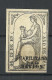 ESPANA Spain 1869 Sello 8 Paper Stamp 40 Cs De E. OPT Habilitade De Nacion Revenue Tax - Fiscaux-postaux