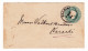 Postal Stationery Raiwind 1899 India Postage Half Anna Victoria Queen Karachi Pakistan Volkart Brothers - 1882-1901 Empire