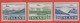 1952 ** Iceland (sans Charn., MNH, Postfrish)  Yv  PA 27/9		Mi  278/80		FA  312/4 - Ungebraucht