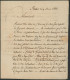 Précurseur - LAC Datée De ? (Origine à Déterminée, 1826) + Obl Linéaire HOEI, Port "4" > Fontaine-l'évêque - 1621-1713 (Paesi Bassi Spagnoli)