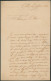 LAC Non Affranchie + Cachet Dateur "Gedinne" (1851) & Boite Rurale "Z" (Alle) > Sart-custinne - Rural Post