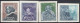 ESPAÑA 1961 Nº SH-1344/1347 HB VELAZQUEZ CORTADAS,NUEVO CON FIJASELLOS - Unused Stamps