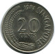 20 CENTS 1981 SINGAPUR SINGAPORE Moneda #AR881.E - Singapour