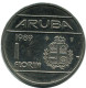 1 FLORIN 1989 ARUBA Moneda #AZ170.E - Aruba