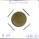 5 PFENNIG 1980 G BRD ALEMANIA Moneda GERMANY #DC419.E - 5 Pfennig