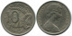 10 CENTS 1967 AUSTRALIA Moneda #AZ161.E - 10 Cents
