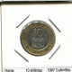 10 SHILLINGS 1997 KENYA BIMETALLIC Coin #AS336.U - Kenya