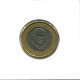 20 DOLLAR 2001 JAMAICA BIMETALLIC Coin #AX868.U - Jamaica