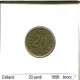 20 SENTI 1996 ESTONIA Coin #AS682.U - Estonie