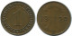 1 REICHSPFENNIG 1929 D GERMANY Coin #AE196.U - 1 Renten- & 1 Reichspfennig