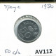 50 CENTIMOS 1980 SPAIN Coin #AV112.U - 50 Céntimos