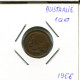 1 CENT 1966 AUSTRALIEN AUSTRALIA Münze #AR285.D - Cent