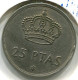 25 PESETAS 1975 SPANIEN SPAIN Münze #W10542.2.D - 25 Pesetas