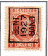 Préo Typo N° 149A  -  151A  -  152A  -  153A  -  154A - Typo Precancels 1922-31 (Houyoux)