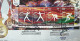 INDIA 2010 Commonwealth Games Symbols MINIATURE SHEET FDC TIED CANCELLATION - Lettres & Documents