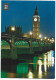 BIG BEN AND WESTMINSTER BRIDGE BY NIGHT.- LONDON / LONDRES.- ( REINO UNIDO ). - Westminster Abbey